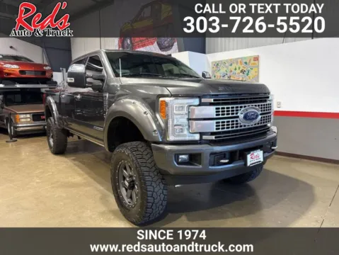 Gray 2017 Ford F-250 Platinum for sale in Longmont, CO