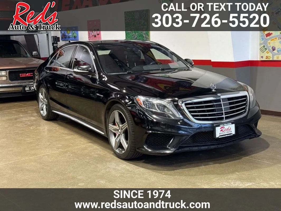 Black 2014 Mercedes-Benz S 63 AMG 4MATIC for sale in Longmont, CO