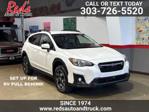 White 2018 SUBARU CROSSTREK 2.0i Premium for sale in Longmont, CO
