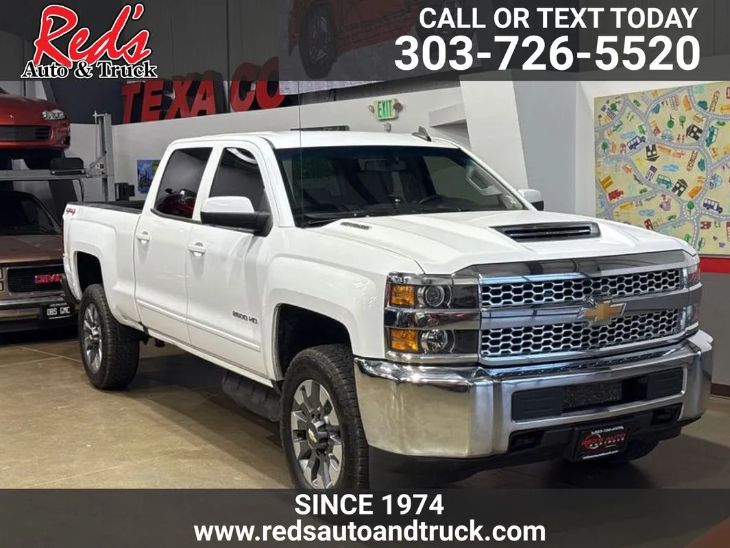 White 2019 Chevrolet Silverado 2500HD LT for sale in Longmont, CO