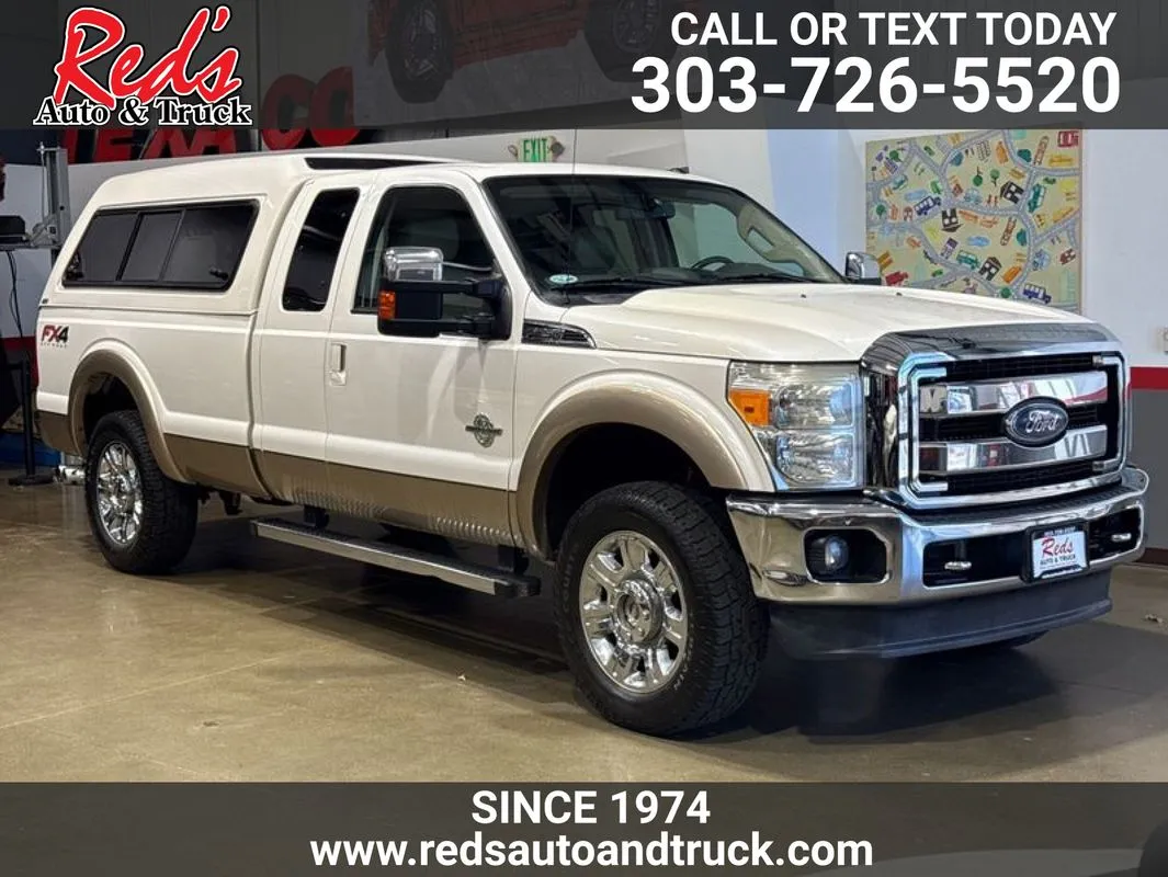 White 2013 Ford F-250 LARIAT for sale in Longmont, CO
