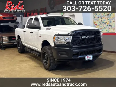 White 2019 Ram 2500 Tradesman Crew Cab 4x4 6'4" Box for sale in Longmont, CO