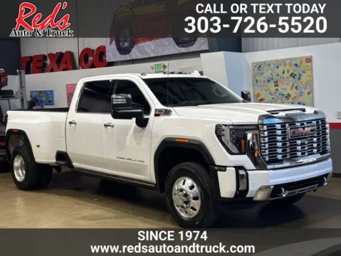 White 2024 GMC Sierra 3500HD 4WD Crew Cab Long Bed Denali for sale in Longmont, CO