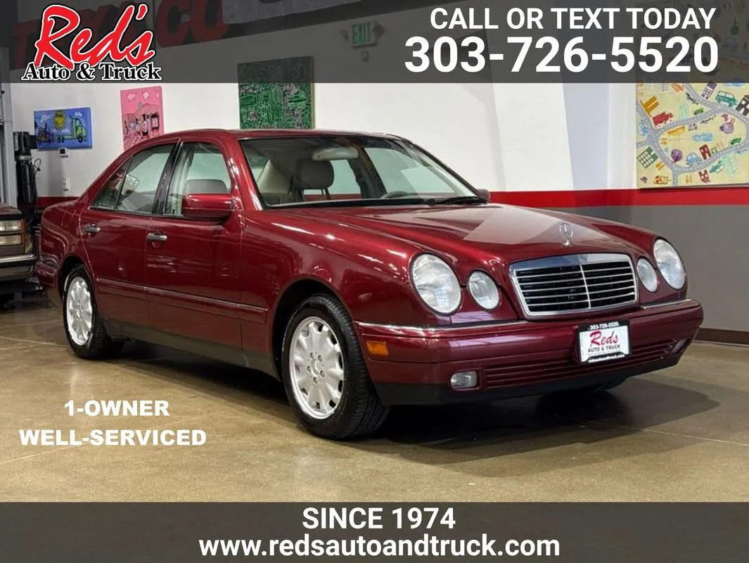 Red 1999 Mercedes-Benz E 320 for sale in Longmont, CO