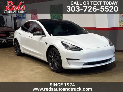 White 2020 Tesla Model 3 Performance Dual Motor All-Wheel Drive for sale in Longmont, CO