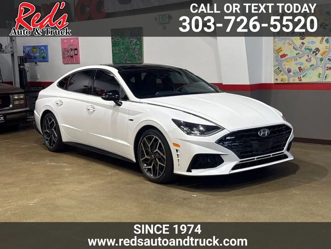 White 2022 Hyundai Sonata N Line for sale in Longmont, CO