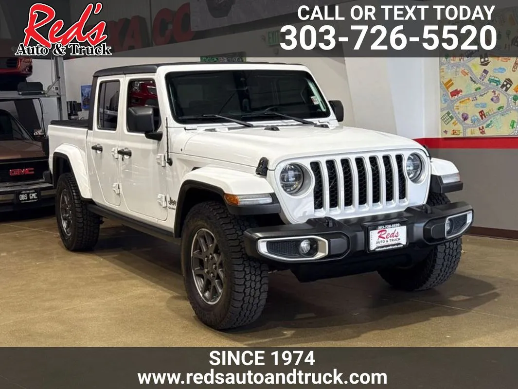 White 2021 Jeep Gladiator Overland 4x4 for sale in Longmont, CO