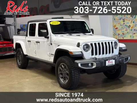 White 2021 Jeep Gladiator Overland 4x4 for sale in Longmont, CO