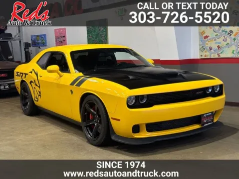 Yellow 2017 Dodge Challenger SRT Hellcat for sale in Longmont, CO