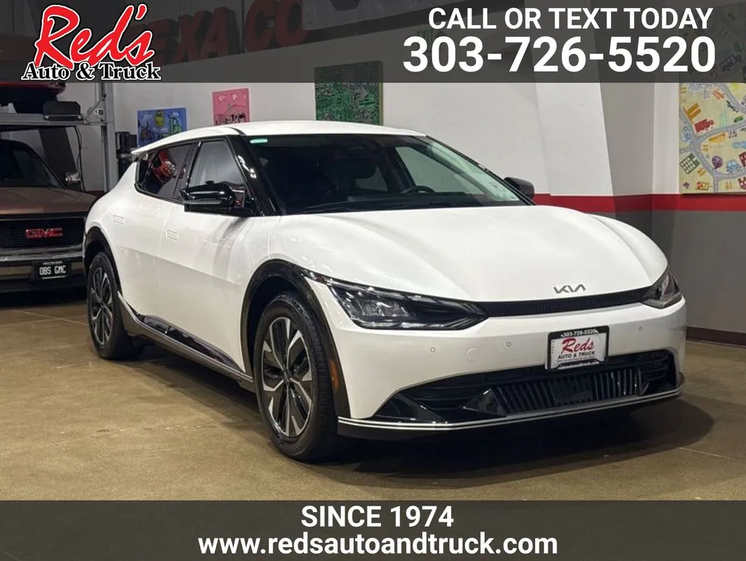 White 2024 Kia EV6 Wind for sale in Longmont, CO