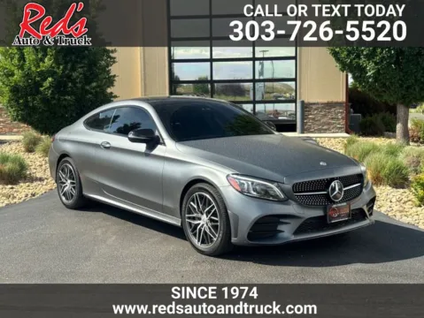 Gray 2022 Mercedes-Benz C 300 4MATIC Coupe for sale in Longmont, CO