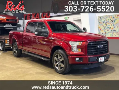 Red 2016 Ford F-150 XLT for sale in Longmont, CO