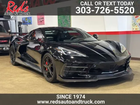 Black 2022 Chevrolet Corvette Stingray RWD Convertible 3LT for sale in Longmont, CO
