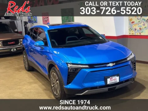 Blue 2024 Chevrolet Blazer EV eAWD 2LT for sale in Longmont, CO