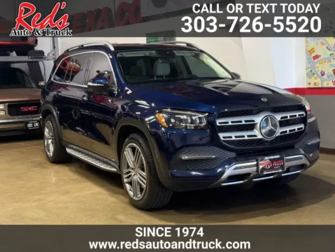 Gray 2021 Mercedes-Benz GLS 450 4MATIC for sale in Longmont, CO