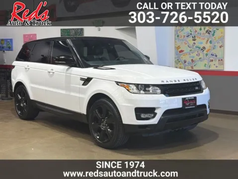 White 2015 Land Rover Range Rover Sport 3.0L V6 Supercharged HSE for sale in Longmont, CO
