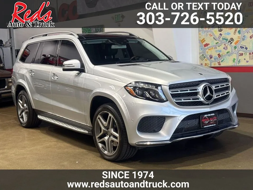 Silver 2019 Mercedes-Benz GLS 550 4MATIC for sale in Longmont, CO