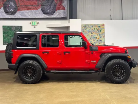 Another view of 2021 Jeep Wrangler Unlimited Sport S 4x4 for sale in Longmont, CO at Red's Auto & Truck