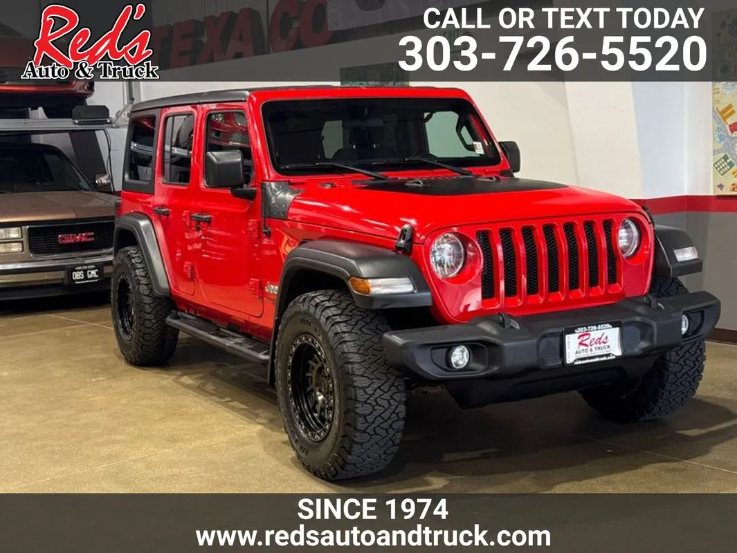 2021 Jeep Wrangler Unlimited Sport S 4x4 for sale in Longmont, CO