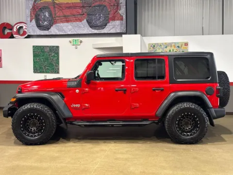 More photos of 2021 Jeep Wrangler Unlimited Sport S 4x4 at Red's Auto & Truck, CO