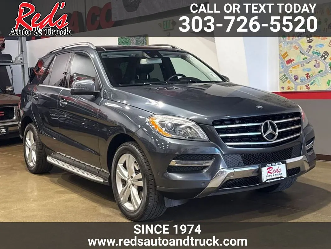 Gray 2014 Mercedes-Benz ML 350 4MATIC for sale in Longmont, CO
