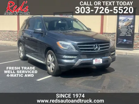 Gray 2014 Mercedes-Benz ML 350 4MATIC for sale in Longmont, CO