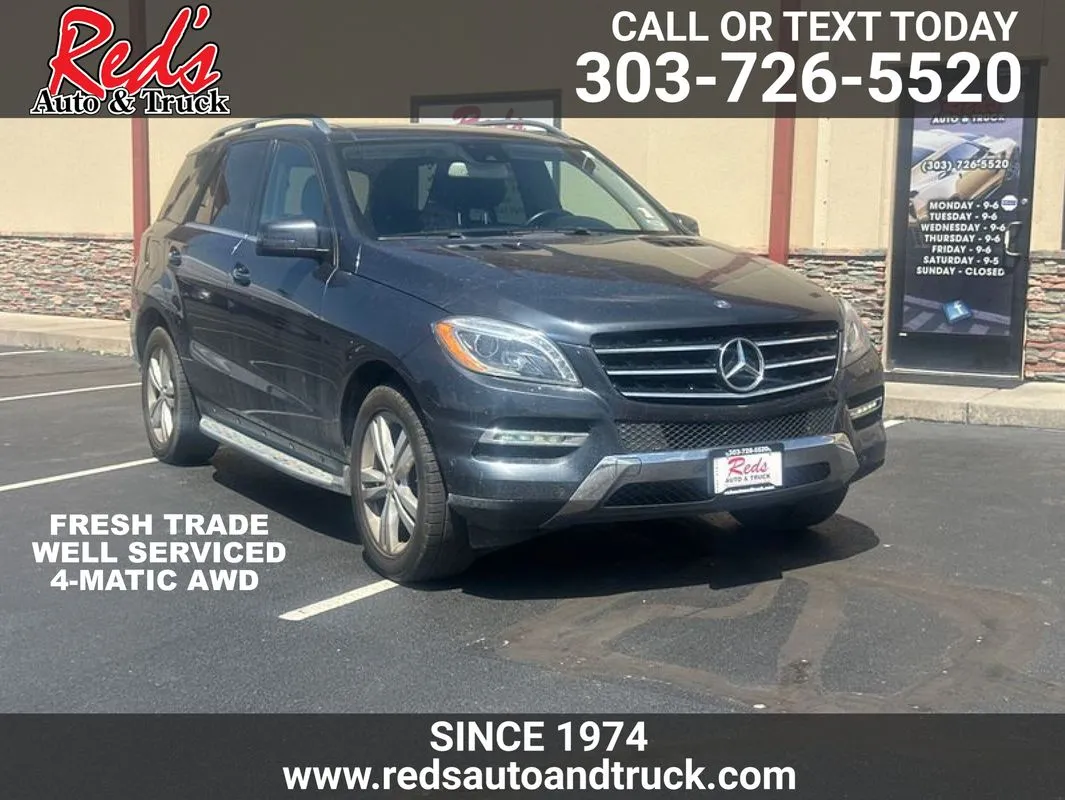 Gray 2014 Mercedes-Benz ML 350 4MATIC for sale in Longmont, CO