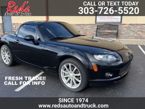 Black 2008 Mazda MX-5 Grand Touring for sale in Longmont, CO