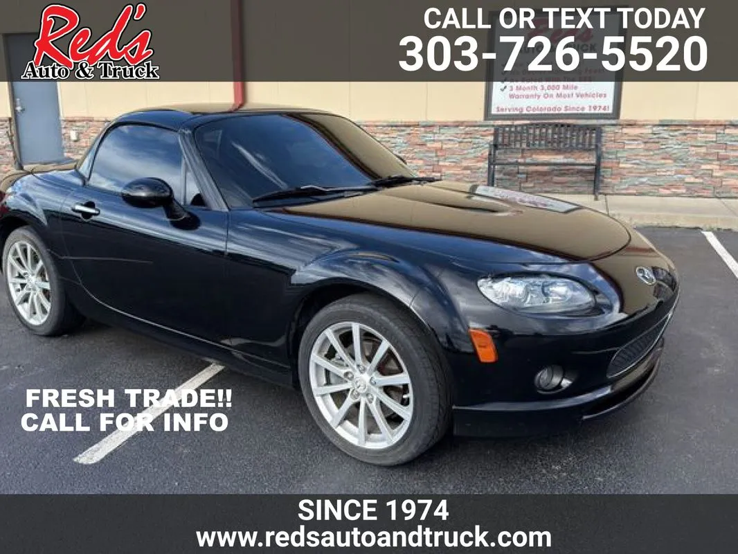 Black 2008 Mazda MX-5 Grand Touring for sale in Longmont, CO