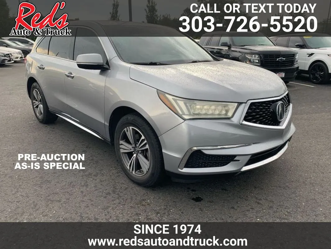 Silver 2017 Acura MDX SH-AWD for sale in Longmont, CO