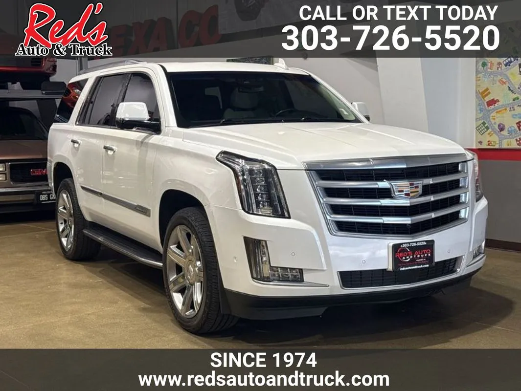White 2020 Cadillac Escalade 4WD Premium Luxury for sale in Longmont, CO
