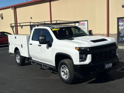 Another view of 2020 Chevrolet Silverado 3500HD 4WD Double Cab Long Bed WT for sale in Longmont, CO at Red's Auto & Truck