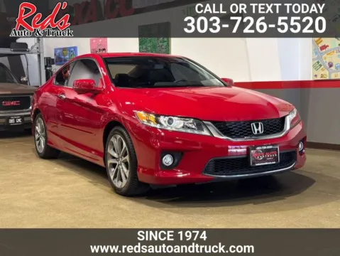 Red 2015 Honda Accord EX-L V-6 for sale in Longmont, CO