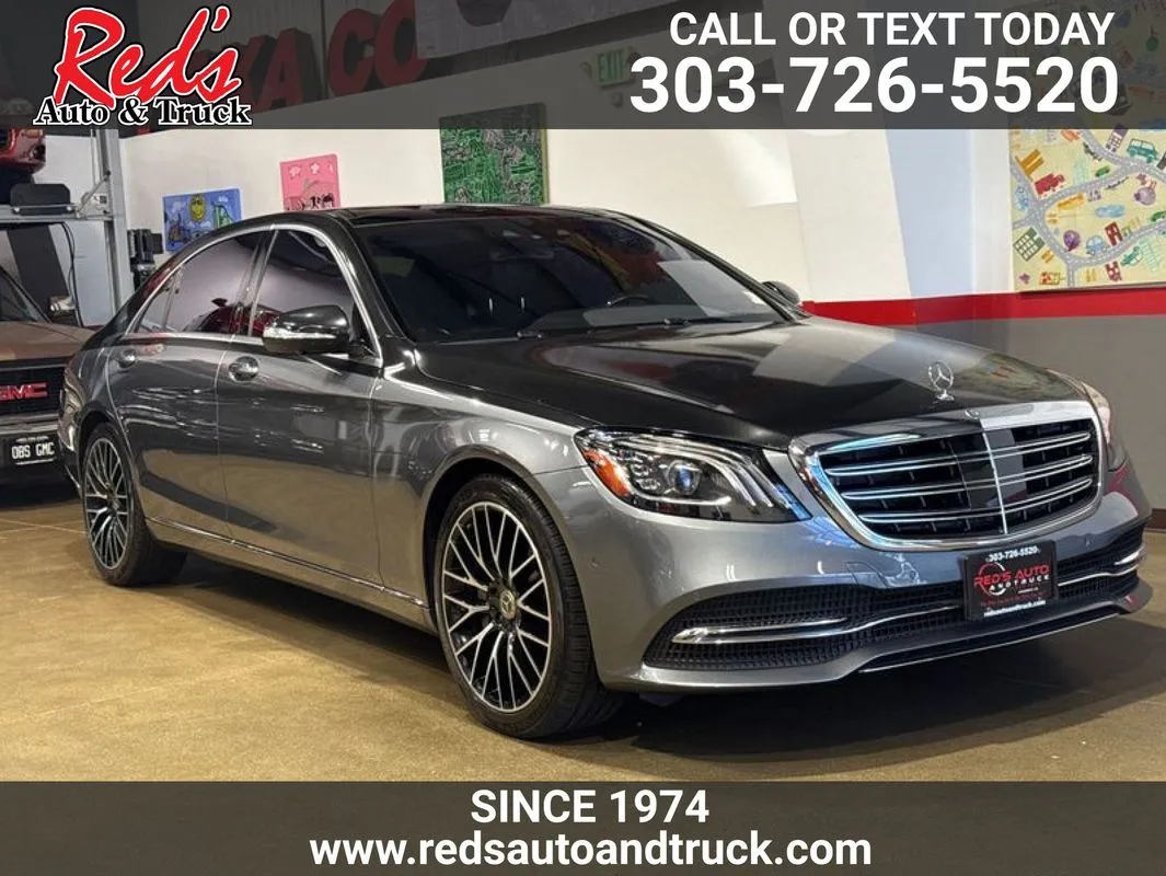 Gray 2019 Mercedes-Benz S 560 4MATIC for sale in Longmont, CO