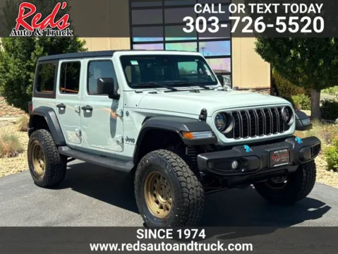 Gray 2024 Jeep Wrangler 4xe Sport S 4xe for sale in Longmont, CO
