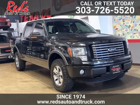 Black 2012 Ford F-150 FX4 for sale in Longmont, CO