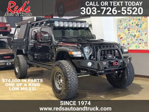 Black 2023 Jeep Gladiator Rubicon 4x4 for sale in Longmont, CO