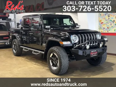 Black 2023 Jeep Gladiator Overland 4x4 for sale in Longmont, CO