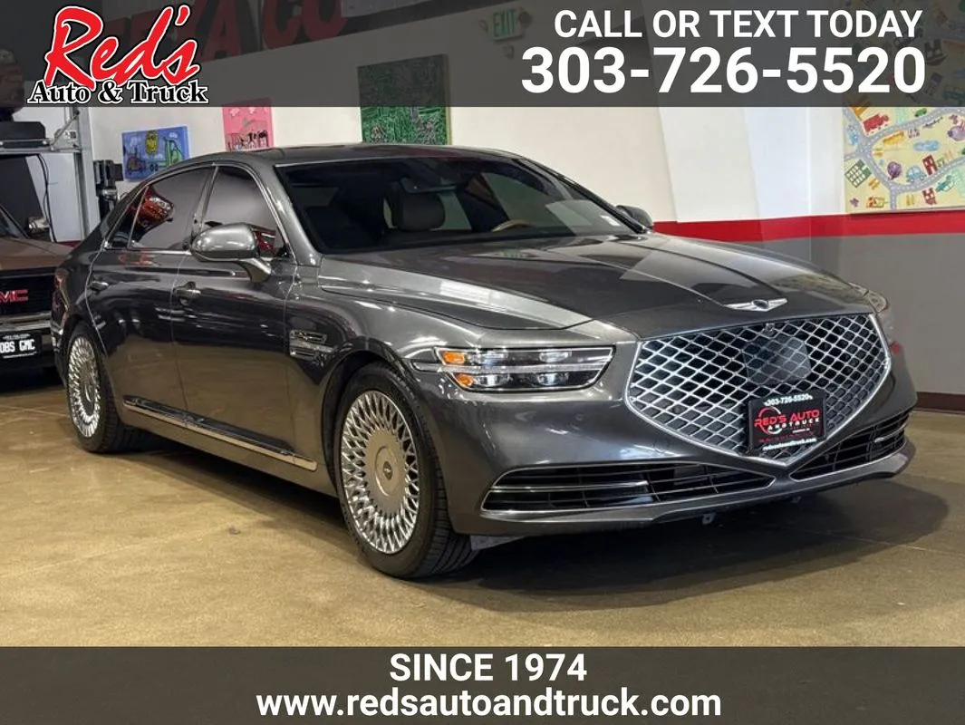 Gray 2020 Genesis G90 5.0 Ultimate AWD for sale in Longmont, CO