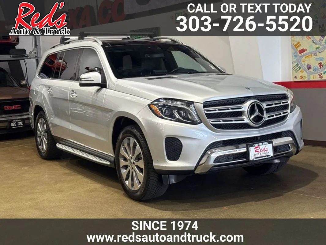 Silver 2019 Mercedes-Benz GLS 450 4MATIC for sale in Longmont, CO
