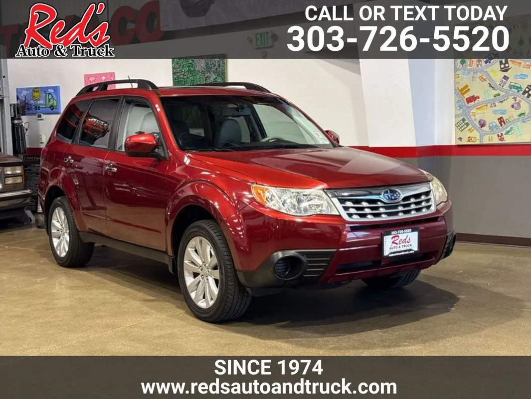Red 2011 Subaru Forester 2.5X Premium for sale in Longmont, CO