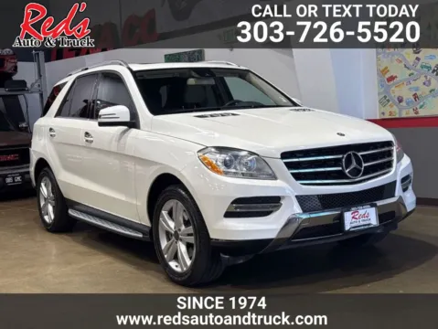 White 2013 Mercedes-Benz ML 350 4MATIC for sale in Longmont, CO
