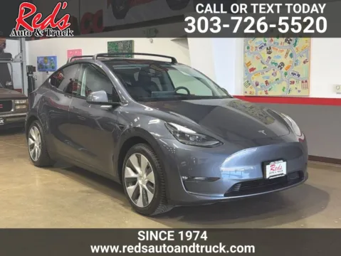 Silver 2023 Tesla Model Y Long Range Dual Motor All-Wheel Drive for sale in Longmont, CO