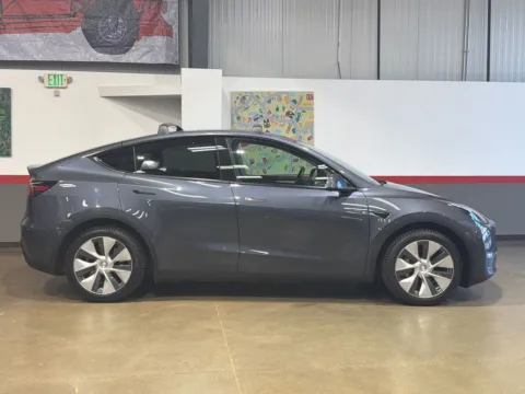 Another view of 2023 Tesla Model Y Long Range Dual Motor All-Wheel Drive for sale in Longmont, CO at Red's Auto & Truck