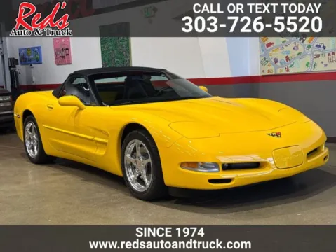 Yellow 2004 Chevrolet Corvette for sale in Longmont, CO