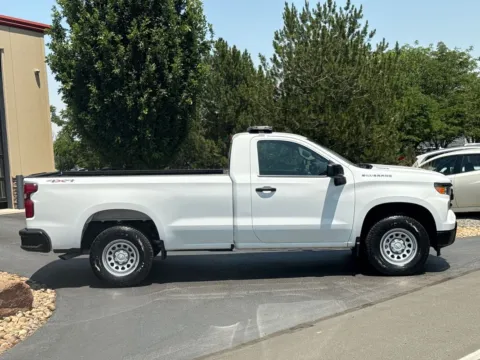 Another view of 2025 Chevrolet Silverado 1500 4WD Regular Cab Long Bed WT for sale in Longmont, CO at Red's Auto & Truck