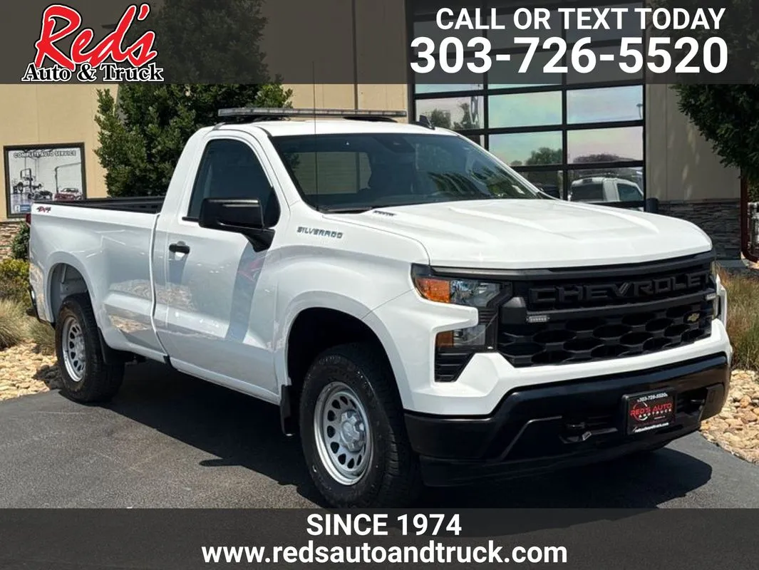 2025 Chevrolet Silverado 1500 Work Truck 1WT 4X4 Regular Cab Long Box's photo