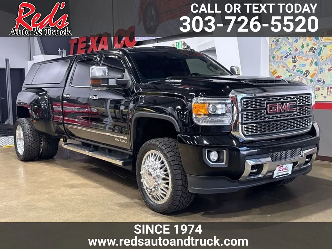 Black 2019 GMC Sierra 3500HD Denali for sale in Longmont, CO