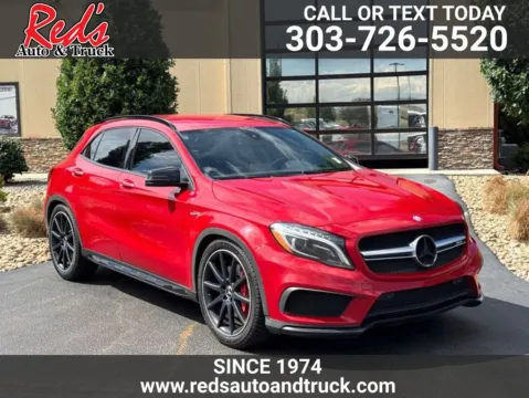 Red 2016 Mercedes-Benz AMG GLA 45 4MATIC for sale in Longmont, CO