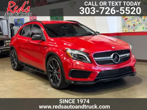 Red 2016 Mercedes-Benz AMG GLA 45 4MATIC for sale in Longmont, CO